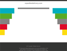 Tablet Screenshot of expediteddelivery.com